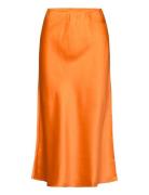 Cc Heart Skyler Sateen Skirt Orange Coster Copenhagen
