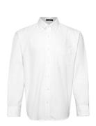 Rel Gmnt Dyed Texture Weave Shirt White GANT