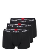 Trunk Triplet Pack Black HUGO