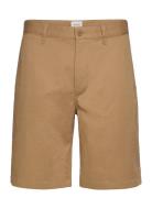 Jonathan Light Twill Shorts Beige Wood Wood