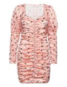 Gladys Recycled Tight Dress P Pink Notes Du Nord