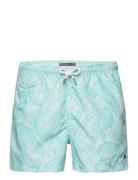 Paisley Bathing Trunks Blue Morris