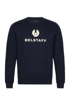 Belstaff Signature Crewneck Sweatshirt Navy Belstaff