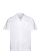 Leland Light Oxford Ss Shirt 3.0 White Les Deux