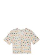 Multicolor Stars Shirt Cream Bobo Choses