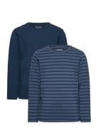 Basic 34 -T-Shirt Ls Navy Minymo