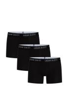 3-Pack Men Bamboo Tights Black URBAN QUEST