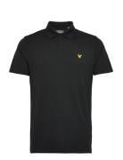 Golf Tech Polo Shirt Black Lyle & Scott Sport