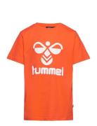 Hmltres T-Shirt S/S Orange Hummel
