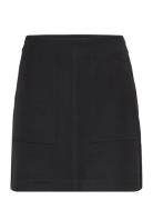 Yasloui Hw Short Skirt Black YAS