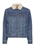 Sherpa Rider Jkt Blue Lee Jeans