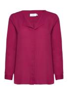 Vilucy L/S Shirt - Noos Burgundy Vila