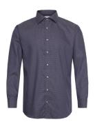 Slhregduke-Non Iron Shirt Ls Noos Navy Selected Homme