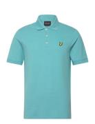 Plain Polo Shirt Blue Lyle & Scott