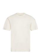 Basic T-Shirt With Pocket Cream Tom Tailor
