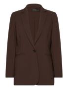 Slcorinne Ozark Blazer Ls Brown Soaked In Luxury