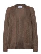 Joseph Cardigan Solid Brown Noella