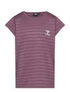 Hmlsutkin T-Shirt S/S Purple Hummel