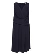 Str Matte Jersey-Dress Navy Lauren Women