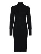 Srfelina Rollneck Dress Knit Black Soft Rebels