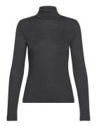Women T-Shirts Long Sleeve Black Esprit Casual