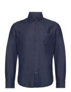 Bs Middlecoff Casual Slim Fit Shirt Navy Bruun & Stengade