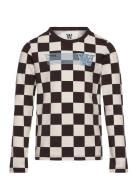 Kim Kids Checkered Longsleeve Patterned Wood Wood