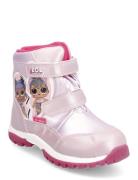 Girls Snowboot Patterned Leomil