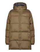 Puffect Mid Hooded Jacket Khaki Columbia Sportswear