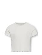 Kognella S/S O-Neck Top Noos Jrs White Kids Only