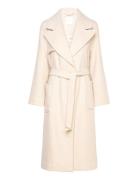 Balchik Belted Coat Cream Tamaris Apparel