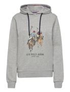 Uspa Hood Sweat Britta Women Grey U.S. Polo Assn.