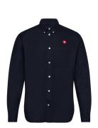 Ted Shirt Navy Double A By Wood Wood