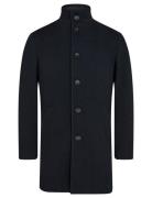 Bs Woodstock Slim Fit Coat Navy Bruun & Stengade