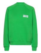 Organic Sweat Allium Sweatshirt Green Mads Nørgaard