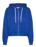 Reg Hilfiger Fr-Terry Zip Hoodie Blue Tommy Hilfiger