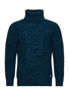 Turtle Neck Sweater Héritage Navy Armor Lux