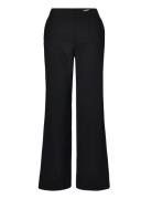 Flared-Leg Trousers Black Hope