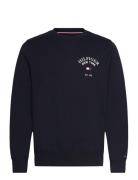 Wcc Arched Varsity Sweatshirt Navy Tommy Hilfiger