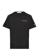 Chest Inst. Logo Ss T-Shirt Black Calvin Klein
