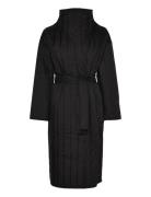 Lw Vertical Quilt Coat Black Calvin Klein