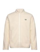 Zip Borg Fleece Cream Fred Perry