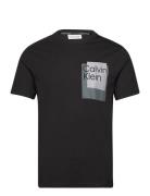 Overlay Box Logo T-Shirt Black Calvin Klein