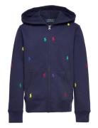 Polo Pony Fleece Full-Zip Hoodie Blue Ralph Lauren Kids