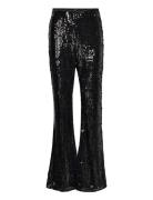 Trousers Lara Sequin Black Lindex