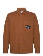 Utility Overshirt Brown Calvin Klein Jeans