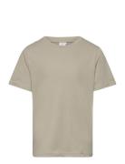 T Shirt Regular Solid Khaki Lindex