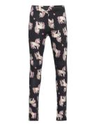 Leggings Br Aop Unicorn Black Lindex