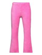 Trousers Jersey Cord Flare Pink Lindex