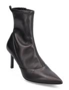 Geo Stil Stretch Ankle Boot 70 Black Calvin Klein